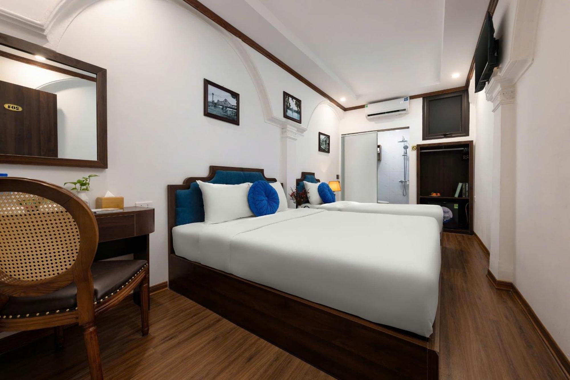 The Ambery Hanoi Boutique Hotel & Travel Bagian luar foto