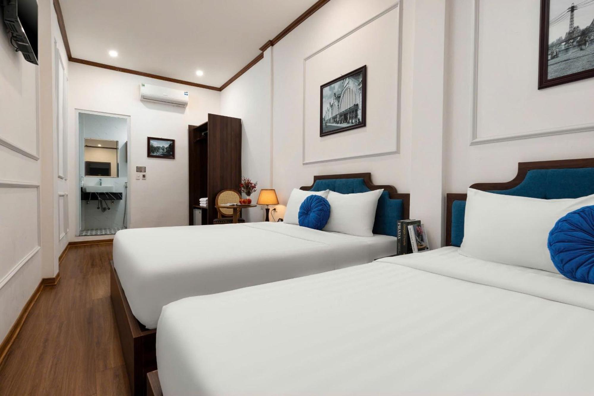 The Ambery Hanoi Boutique Hotel & Travel Bagian luar foto