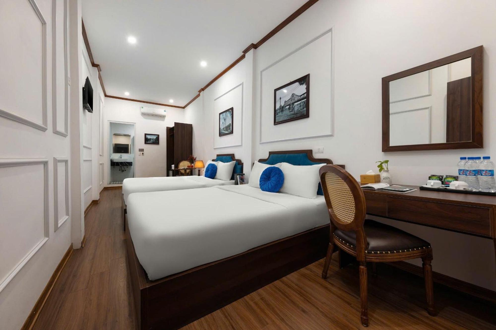The Ambery Hanoi Boutique Hotel & Travel Bagian luar foto